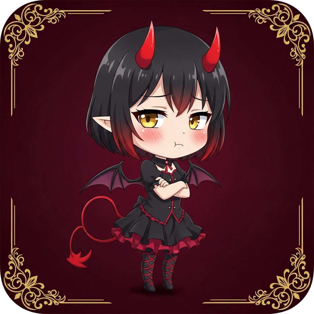 悪魔のツンデレ辞典のアプリアイコン